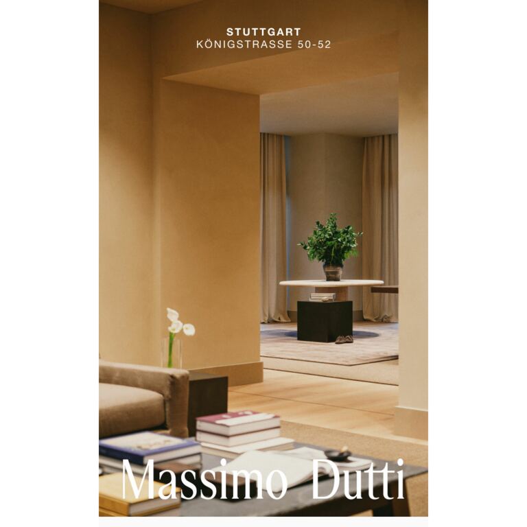 New Store | Stuttgart - newsletter screenshot
