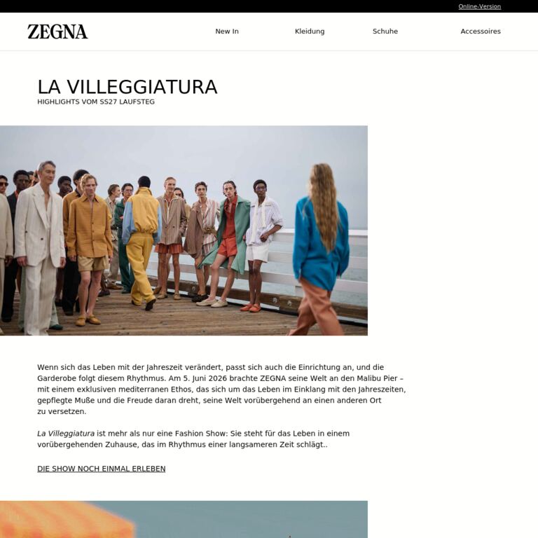SS27: Highlights vom Laufsteg - newsletter screenshot