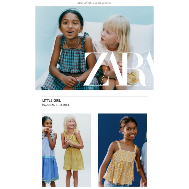 Kinder | Entdecken Sie die Neuheiten der Woche - newsletter screenshot