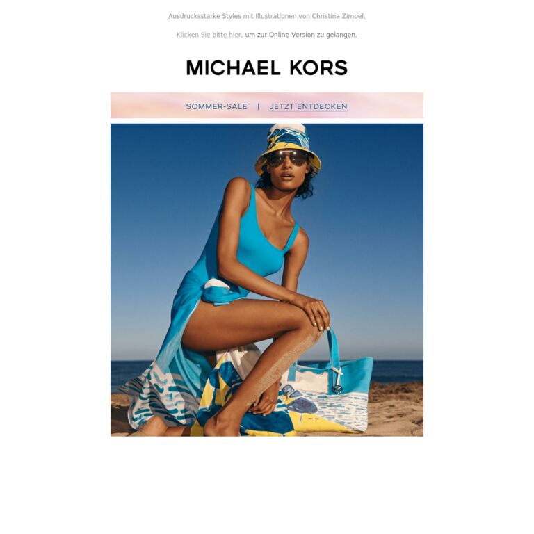 Diese Capsule-Kollektion ist ein echtes Kunstwerk - newsletter screenshot