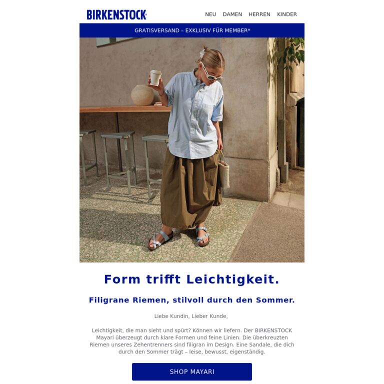 Kennst du Mayari? - newsletter screenshot
