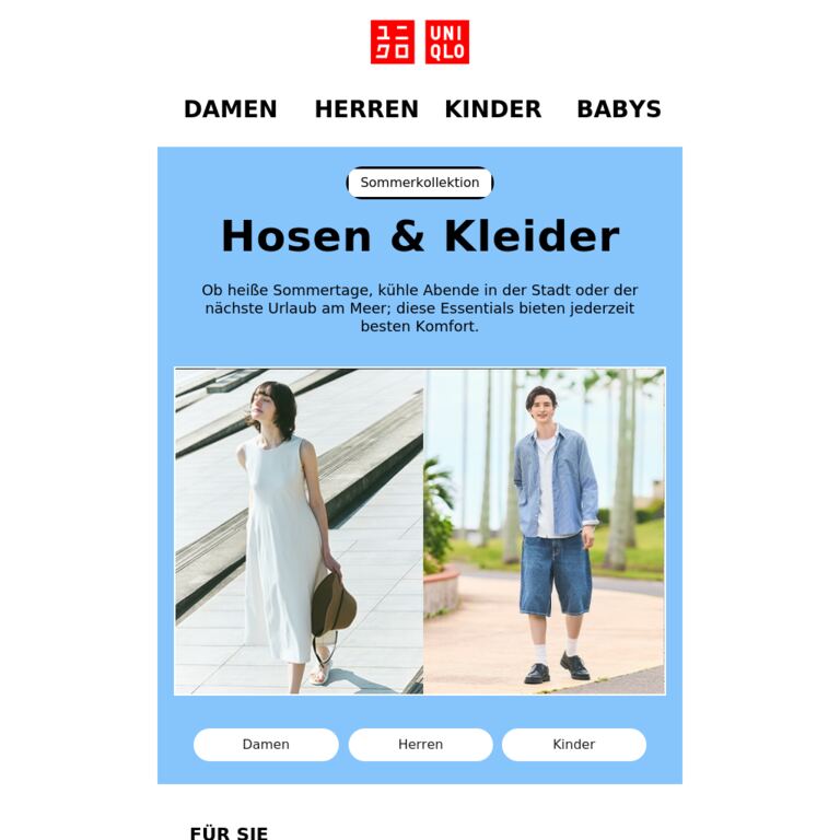 Das perfekte Kleid hat Taschen - newsletter screenshot