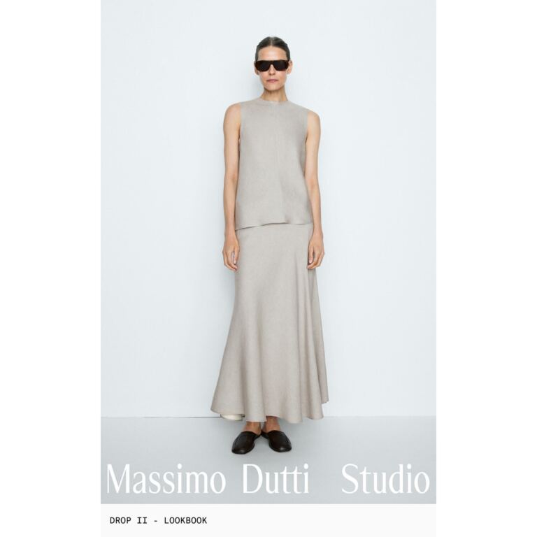 New Massimo Dutti Studio - newsletter screenshot