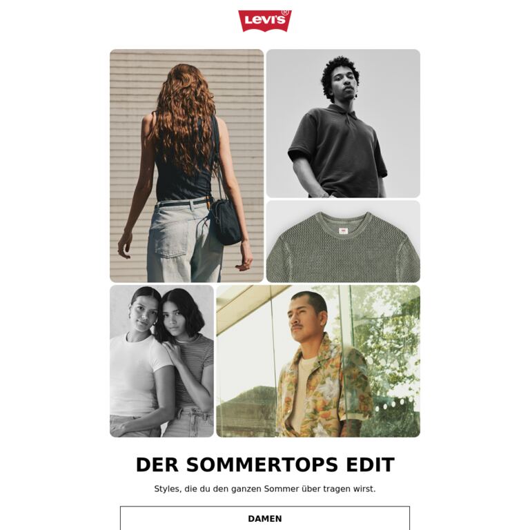 Fangen wir oben an - newsletter screenshot