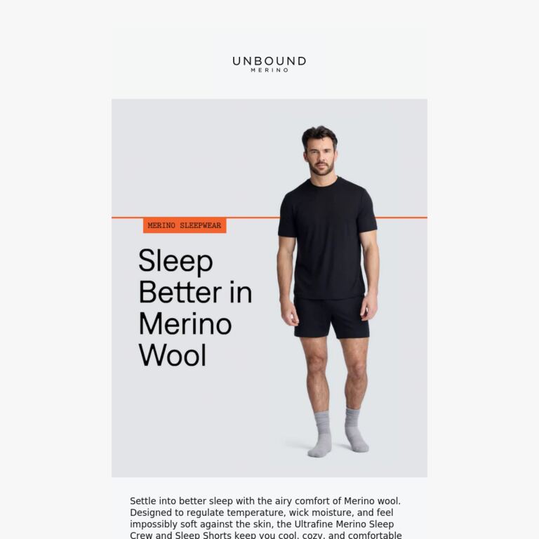 Better Sleep Is Now Shipping 😴 - newsletter screenshot