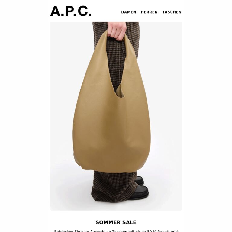 Sommer-Essentials | Bis zu -50 % - newsletter screenshot