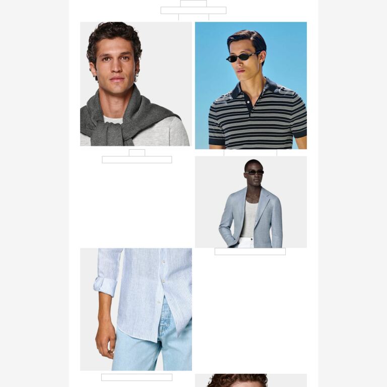 Denim For Summer Days - newsletter screenshot