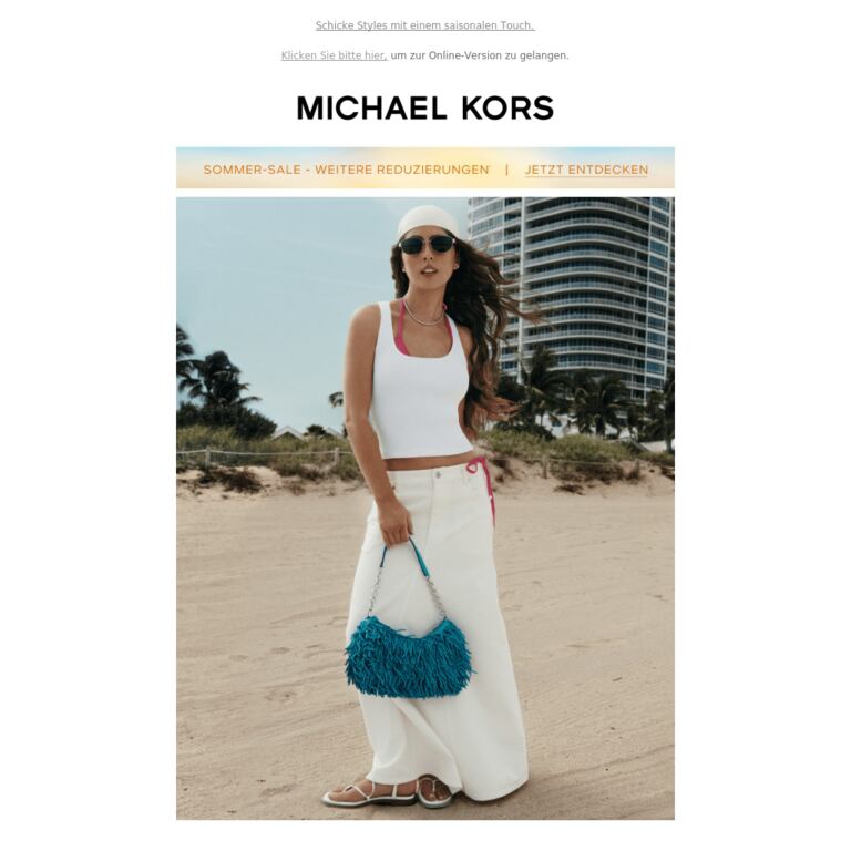 Angesagte Taschen für diesen Sommer - newsletter screenshot