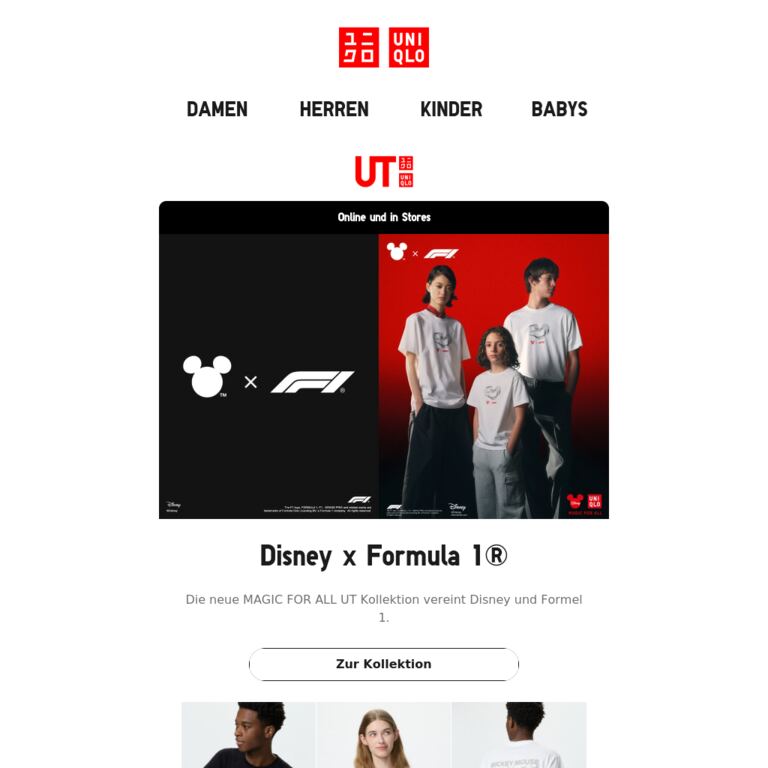 Neu bei UT | Mickey Maus als Rennfahrer - newsletter screenshot