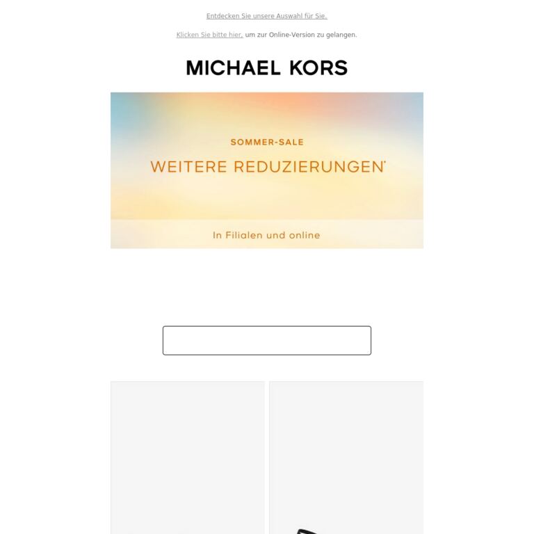 Diese Sale-Styles treffen Ihren Geschmack - newsletter screenshot