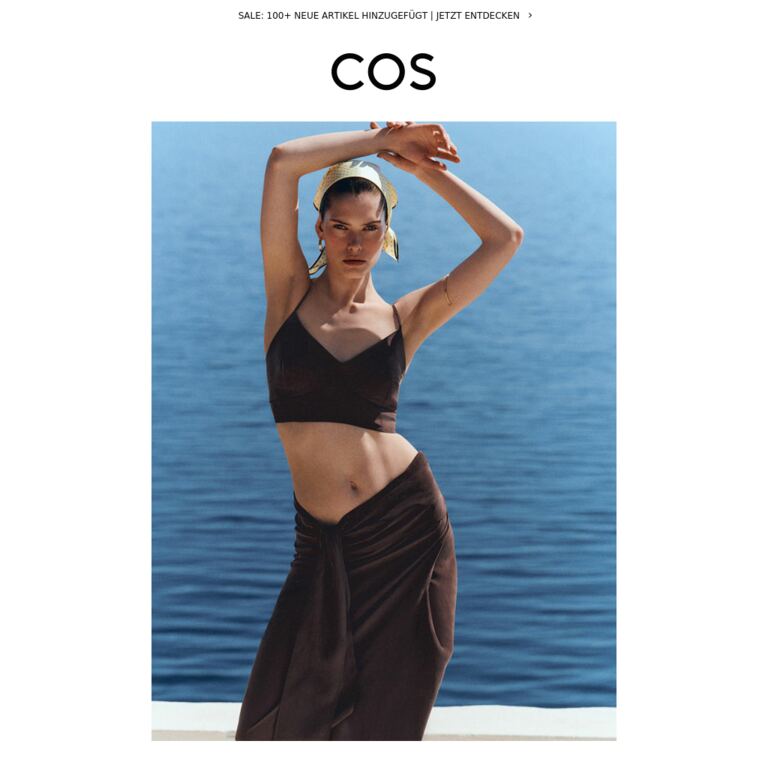 Heiße Sommertage mit Stil - newsletter screenshot
