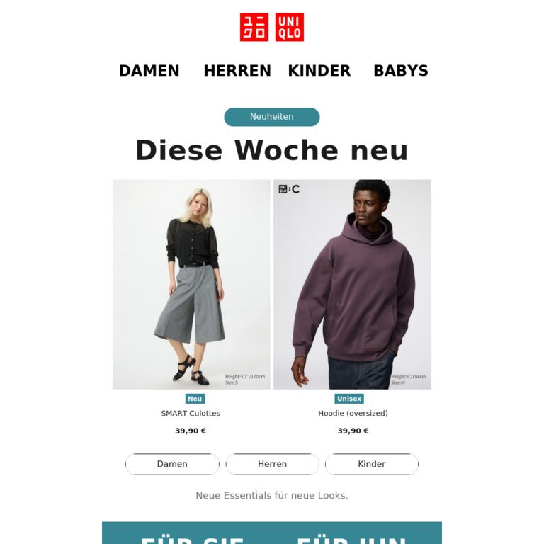 Diese Woche neu - newsletter screenshot