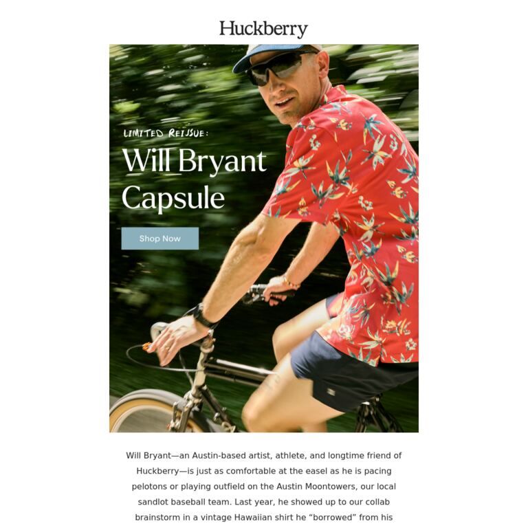 Limited Summer Reissue - newsletter screenshot