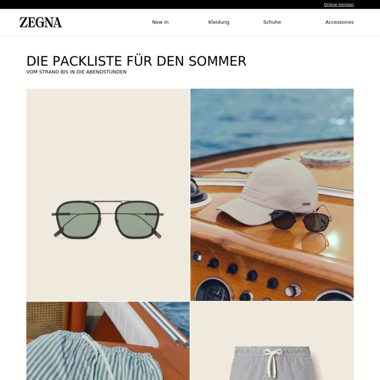 Die Sommer-Edition – und schon eingepackt - newsletter screenshot