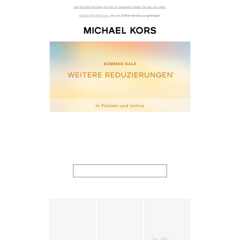 Sale: Holen Sie sich die Schuhe, die alle haben wollen - newsletter screenshot