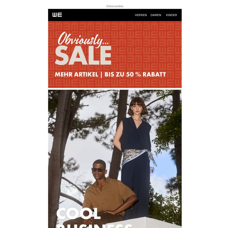 Einen kühlen Kopf im Büro bewahren? - newsletter screenshot