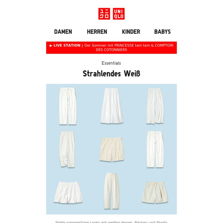 Perfekt für den Sommer - newsletter screenshot
