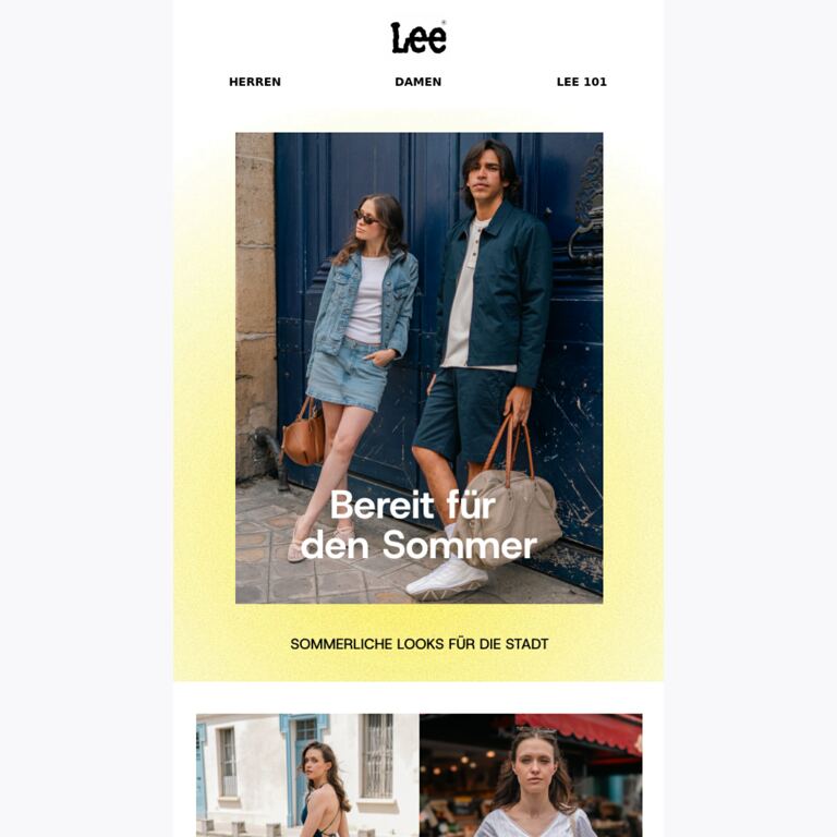 Bereit für den Sommer ☀️ - newsletter screenshot