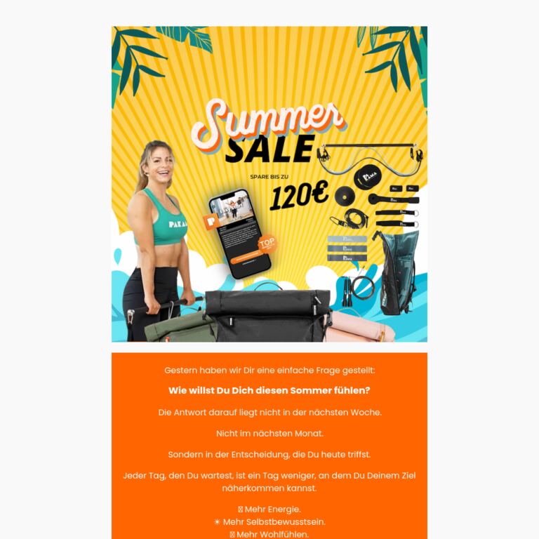 ⏳ Ein weiterer Tag ist vorbei… - newsletter screenshot