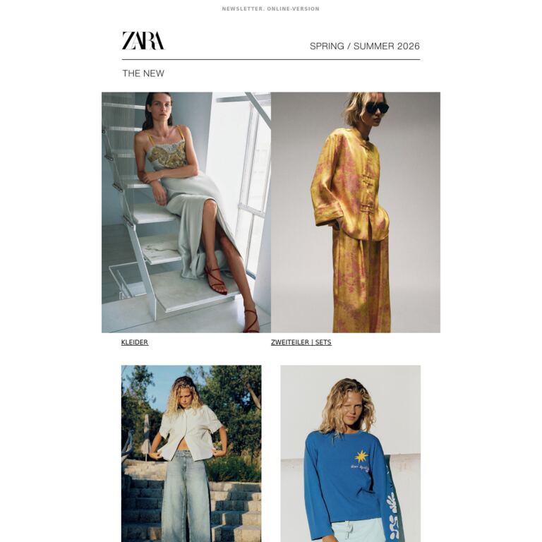 Damen | Der Edit der Woche - newsletter screenshot