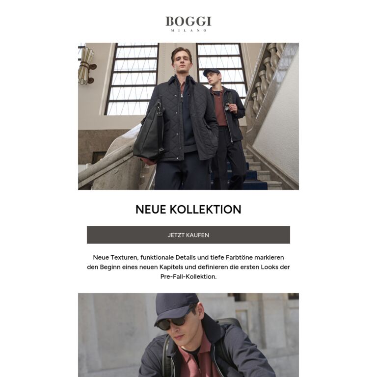 Die neue Kollektion ist da 🔥 - newsletter screenshot