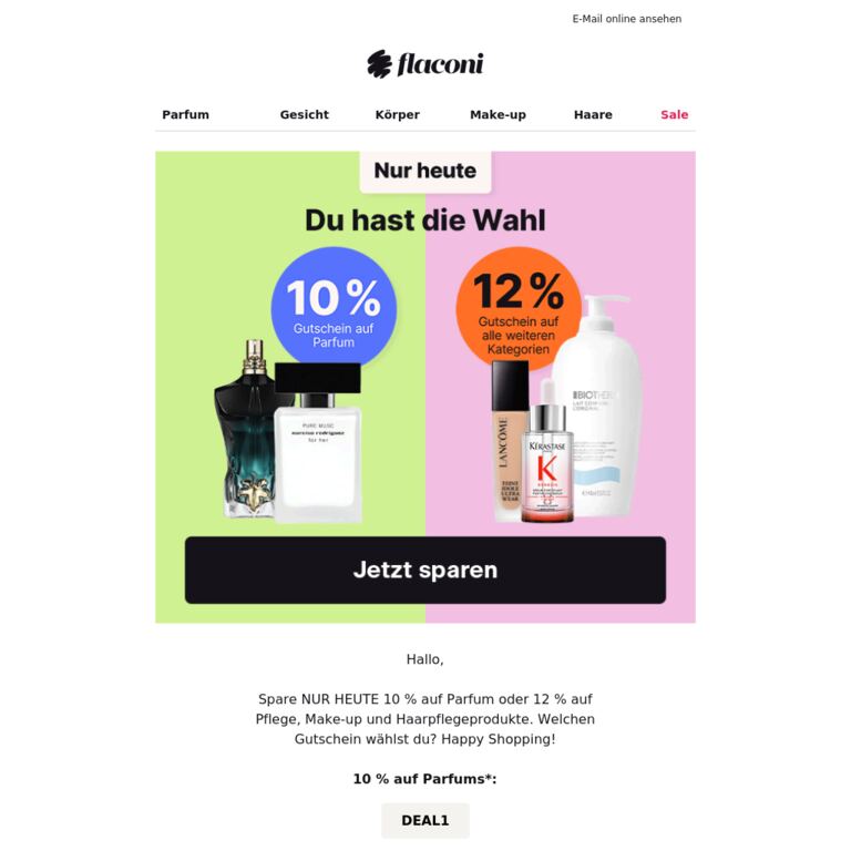 ⚽ Anpfiff – dein Rabatt-Duell beginnt jetzt! - newsletter screenshot