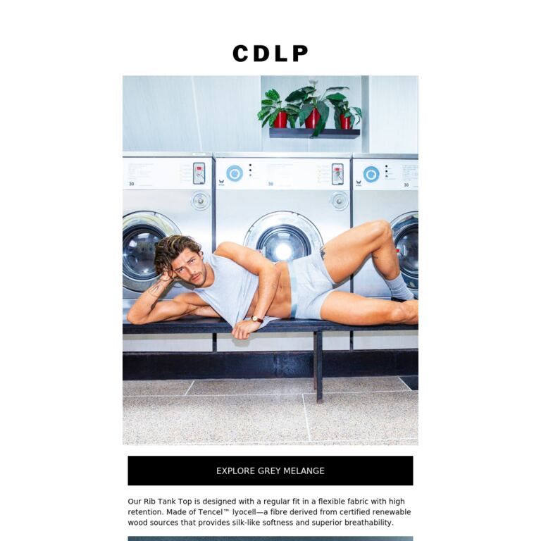 Rib Tank Top - newsletter screenshot