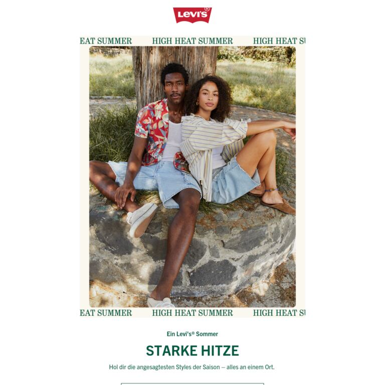 Es lebe der Sommer! - newsletter screenshot