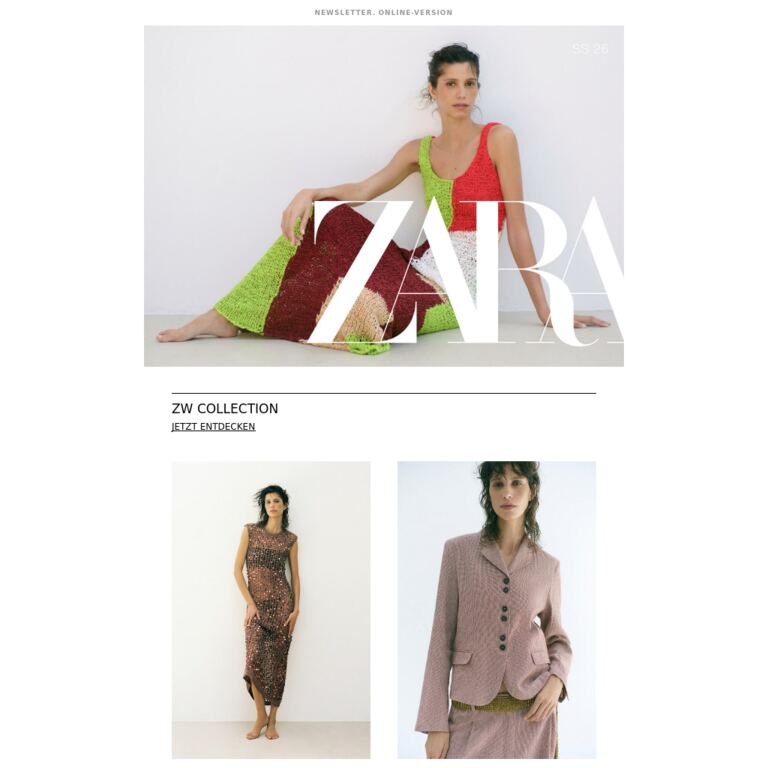 Damen | Der Edit der Woche - newsletter screenshot
