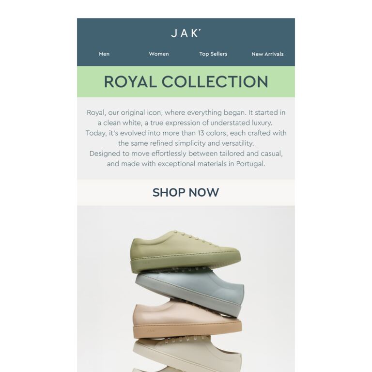 Royal Collection. - newsletter screenshot