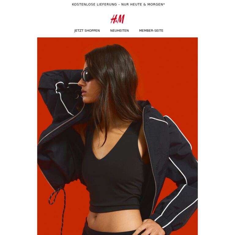 Trend-Update: Athleisure - newsletter screenshot
