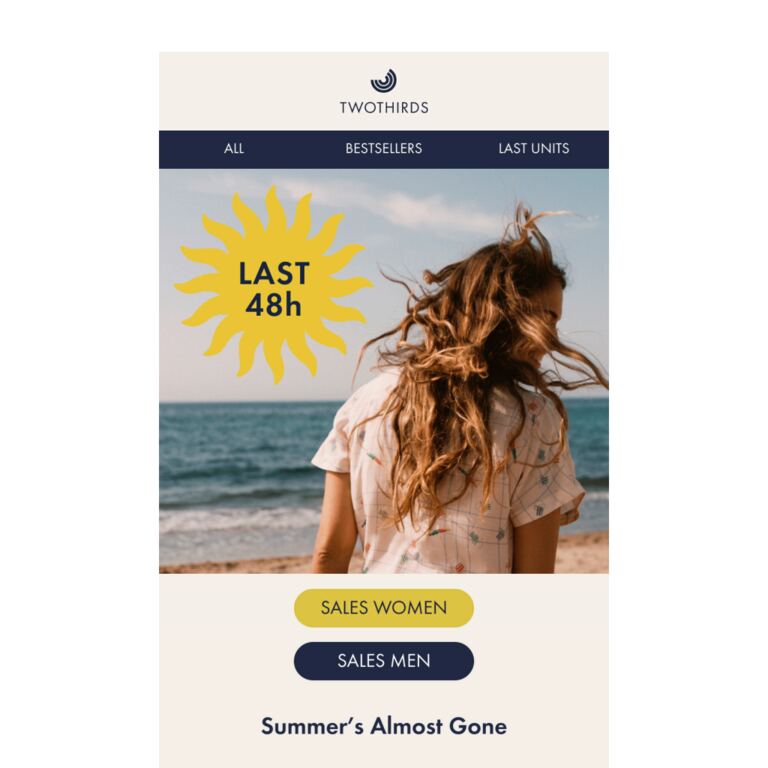 Catch the Last Wave - newsletter screenshot