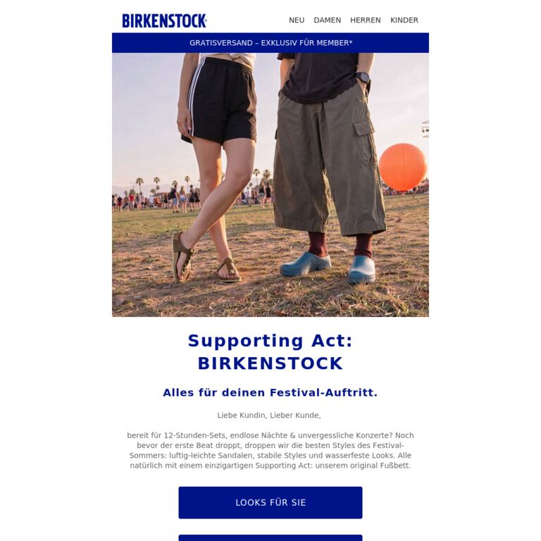 Outfit-Check: Bereit fürs Festival? - newsletter screenshot