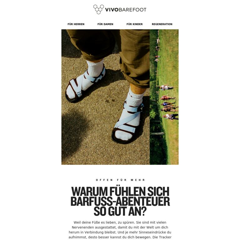 Die einzige Sandale, die du diesen Sommer brauchen wirst - newsletter screenshot