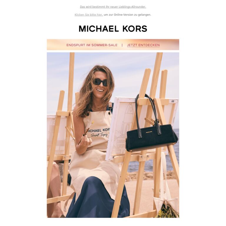 Laila präsentiert sich im neuen Look - newsletter screenshot