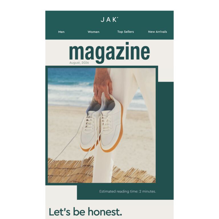 A small change for August.🌞 - newsletter screenshot