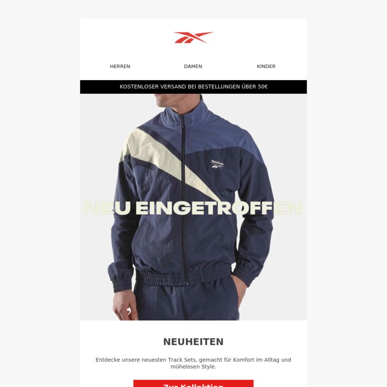 Neu eingetroffen: Die Track Sets - newsletter screenshot