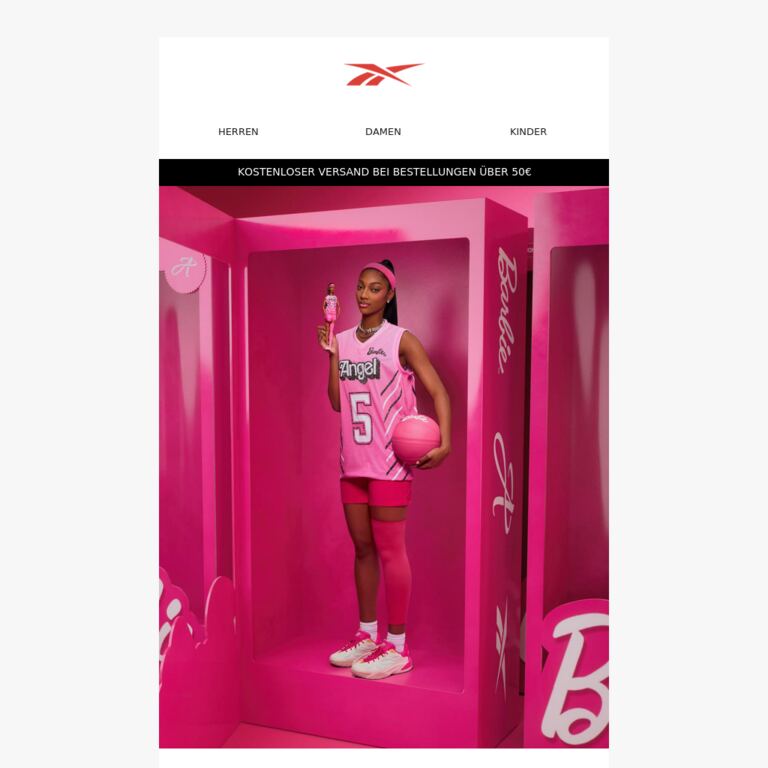 Der Angel Reese 1 „Barbie" ist da - newsletter screenshot