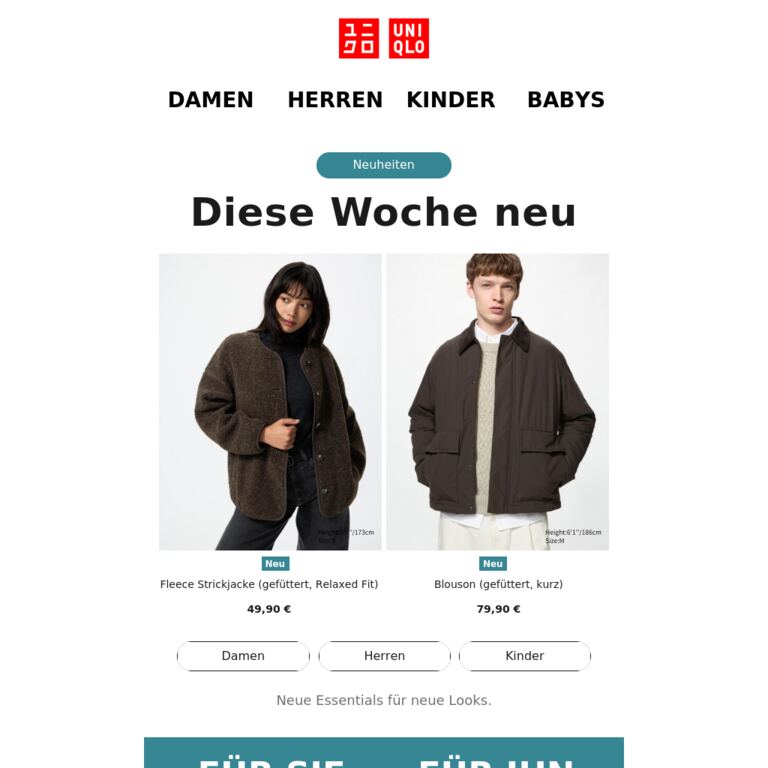Der Bestseller ist zurück - newsletter screenshot