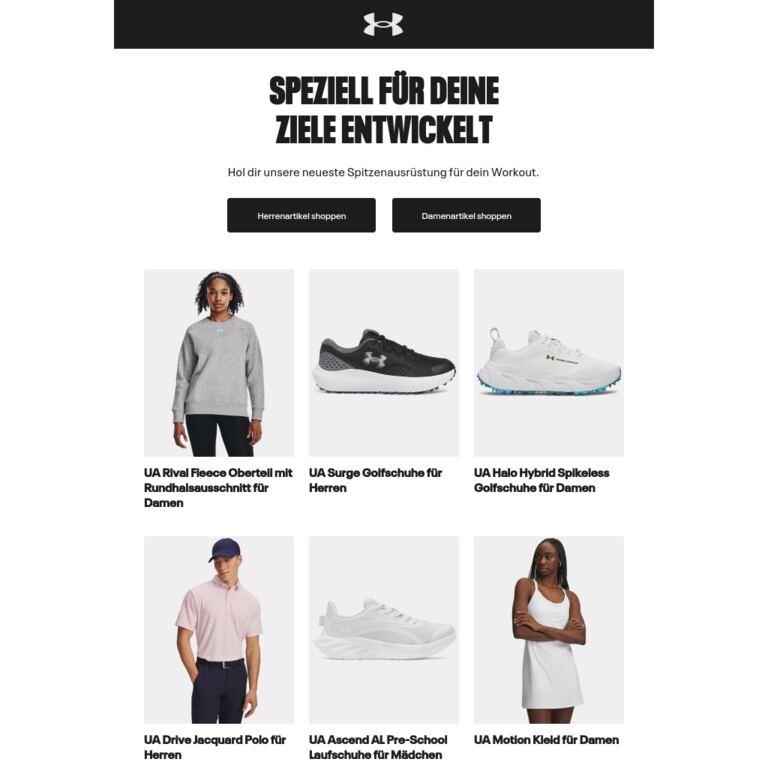 Brandneu: Dein neuer Motivator ⚡ - newsletter screenshot