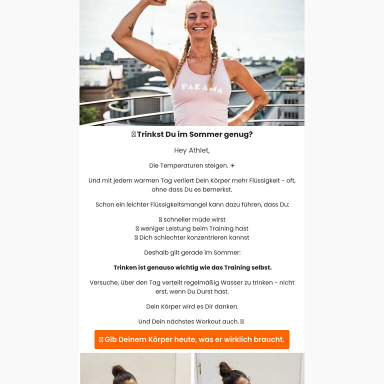 🥵 Die häufigste Sommer-Falle - newsletter screenshot