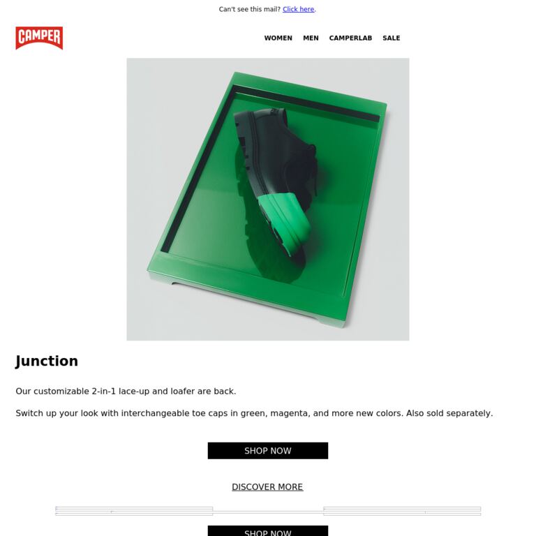Junction | New Colors - newsletter screenshot