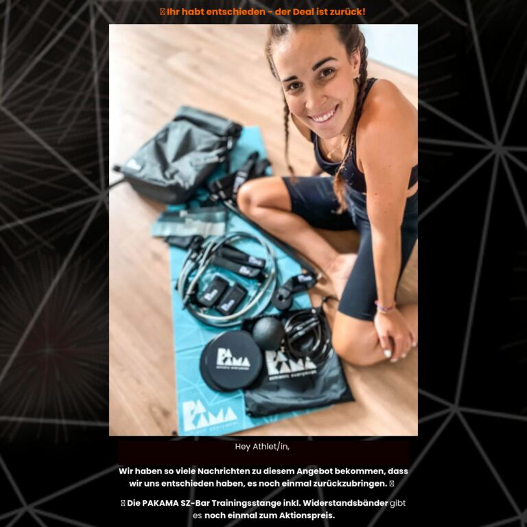 👀 Wegen Euch ist der Deal zurück - newsletter screenshot