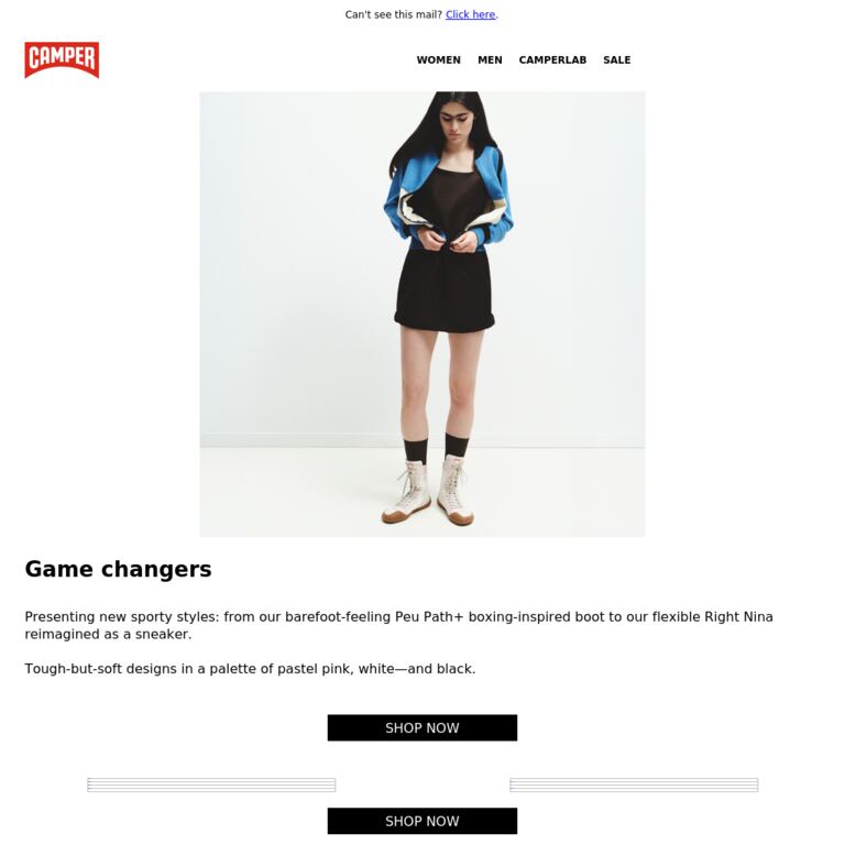 Up Your Game - newsletter screenshot