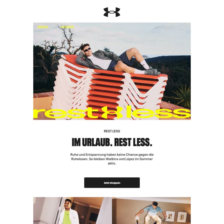 Auszeit? Ausrede. - newsletter screenshot