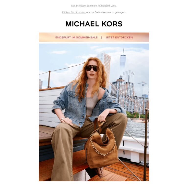 Wir präsentieren die neue Nolita | Unsere neue Bucket Bag ist da - newsletter screenshot