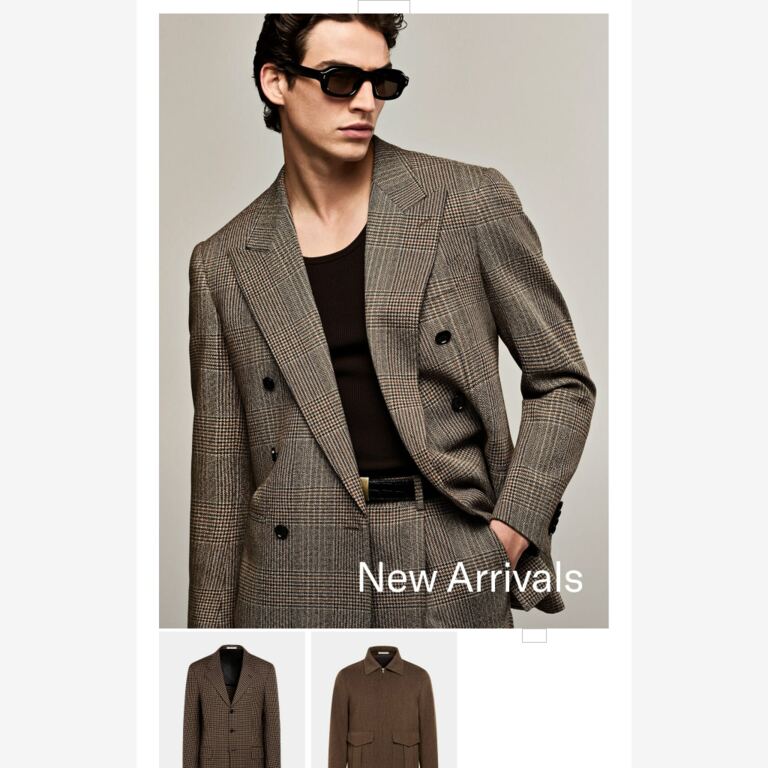First Fall Arrivals Are Here - newsletter screenshot