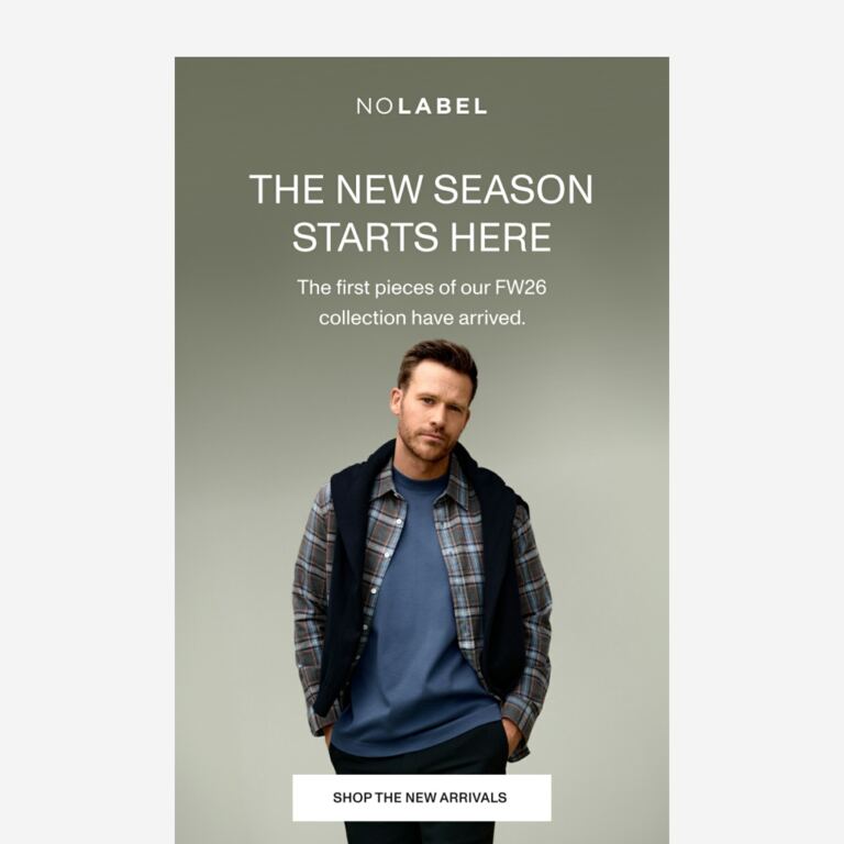 The new season starts here - newsletter screenshot