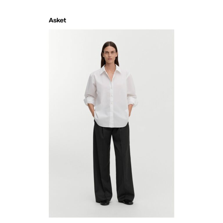 The Wool Trousers are back - newsletter screenshot