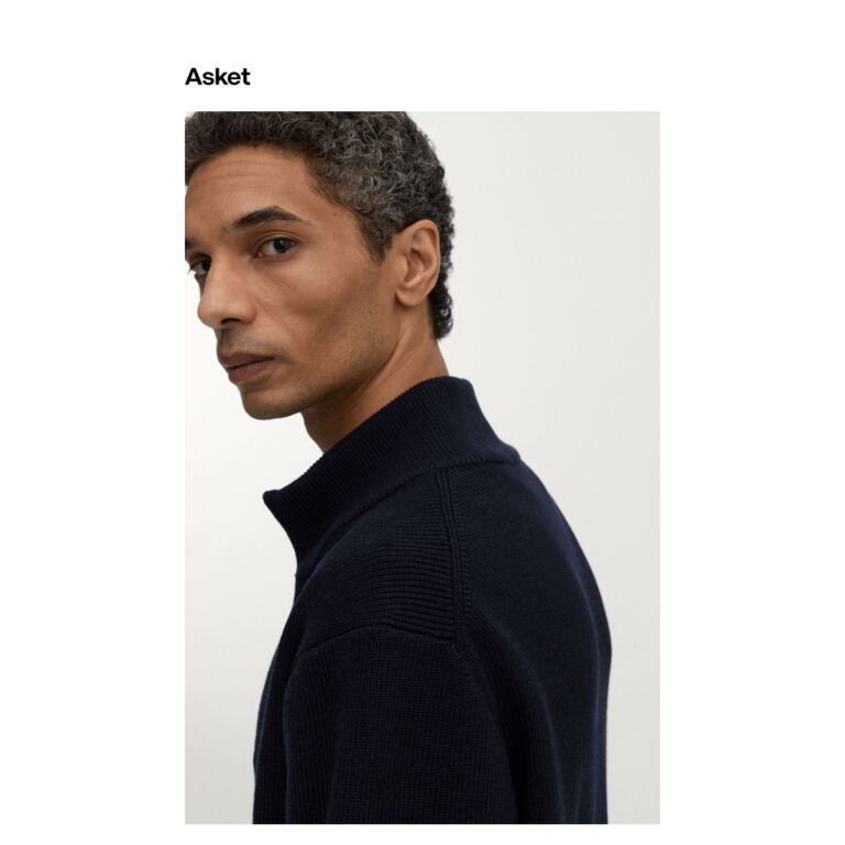 Now in: Knitwear - newsletter screenshot